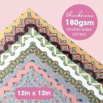 Desecraft Mandala Double-Sided Scrapbooking Paper