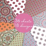 Desecraft Mandala Double-Sided Scrapbooking Paper