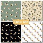 Desecraft Bee and Beehive Decorative Paper Pack