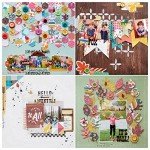 Designer Scrapbook Paper Pack - 24 Sheets 12x12