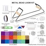 Bead Loom Kit with 9700 Seed Beads & Supplies