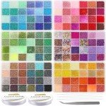 Colorful 2mm Glass Seed Beads for Jewelry Making