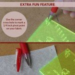 Madam Sew Magnetic Seam Guide and Ruler