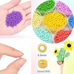 Colorful 2mm Glass Seed Beads for Jewelry Making