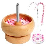 Tilhumt Wooden Bead Spinner with 3000 Seed Beads