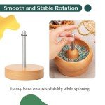 Tilhumt Wooden Bead Spinner with 3000 Seed Beads