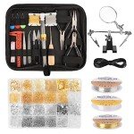 Giwaelro Complete Jewelry Making Kit for Adults