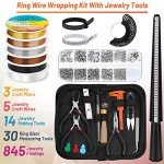 Jewelry Making Kit with Wire and Ring Tools