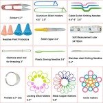 Essential Knitting Tool Kit with Carry Case