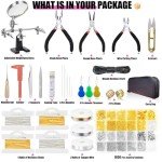 Jewelry Making Supplies Kit with Tools and Accessories