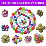 4 Layer Jewelry Making Kit with Charms & Beads