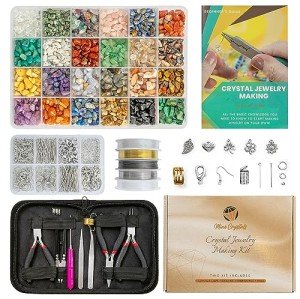 DIY Natural Crystal Jewelry Kit for Everyone