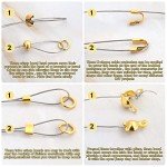 1200-Piece Jewelry Making Crimp Beads Kit