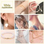 1200-Piece Jewelry Making Crimp Beads Kit