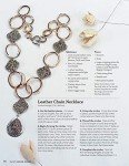 Chic Leather Jewelry: Earrings, Bracelets, and Necklaces