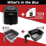 Nuwave Brio 6-Quart Digital Air Fryer Bundle