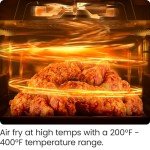 CHEFMAN 3.6 Qt Air Fryer with Cookbook