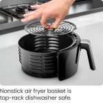 CHEFMAN 3.6 Qt Air Fryer with Cookbook