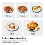 Chefman 7-in-1 Air Fryer Toaster Oven Combo