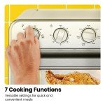 Chefman 7-in-1 Air Fryer Toaster Oven Combo