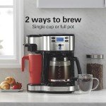 Hamilton Beach 2-Way Coffee Maker: 12 Cup & Single Serve