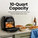 Versatile 10L Digital Air Fryer & Oven