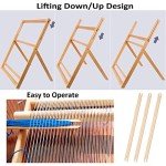 Extra-Large Wooden Weaving Loom with Stand