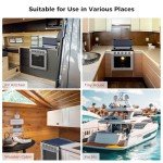 21” Propane RV Stove with 3 Burners