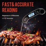Instant Read Digital Meat Thermometer for Grilling