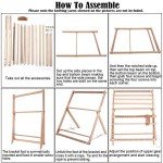 Extra-Large Wooden Weaving Loom with Stand