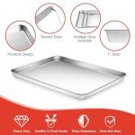 Silicone Baking Mat and Stainless Steel Sheet Set