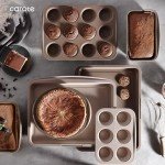 Carote 9-Piece Nonstick Baking Pans Set
