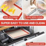 Silicone Baking Mat and Stainless Steel Sheet Set