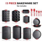 39-Piece Nonstick Baking Pan Set for Active Chefs