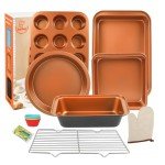 6-Piece Non-Stick Bakeware Set for Home Bakers