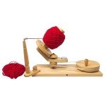 Wooden Yarn Ball Winder for Knitting & Crochet