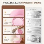 Hot Pink Sourdough Bread Proofing Basket Set