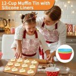 6-Piece Non-Stick Bakeware Set for Home Bakers