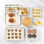 13-Piece Nonstick Stackable Bakeware Set – Sage