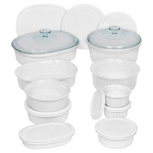 CorningWare 20-Pc French White Bakeware Set