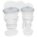 CorningWare 20-Pc French White Bakeware Set