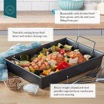 Chicago Metallic Non-Stick Roast Pan with Rack