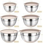 26-Piece Stainless Steel Mixing Bowls Set