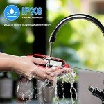 Lonicera Waterproof Digital Cooking Thermometer – Red