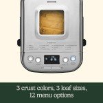 Cuisinart Automatic Compact Bread Maker, 2lb