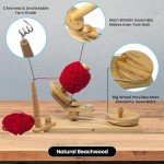 Wooden Yarn Ball Winder for Knitting & Crochet