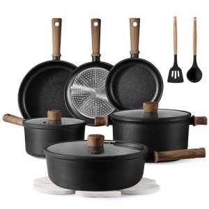 16-Piece Nonstick Cookware Set by CAROTE