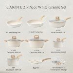 21-Piece Nonstick Granite Cookware Set