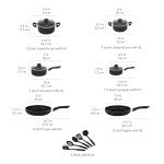 Amazon Basics 15-Piece Non-Stick Cookware Set