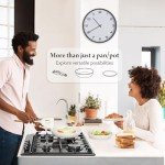 17-Piece Bazova Nonstick Ceramic Cookware Set